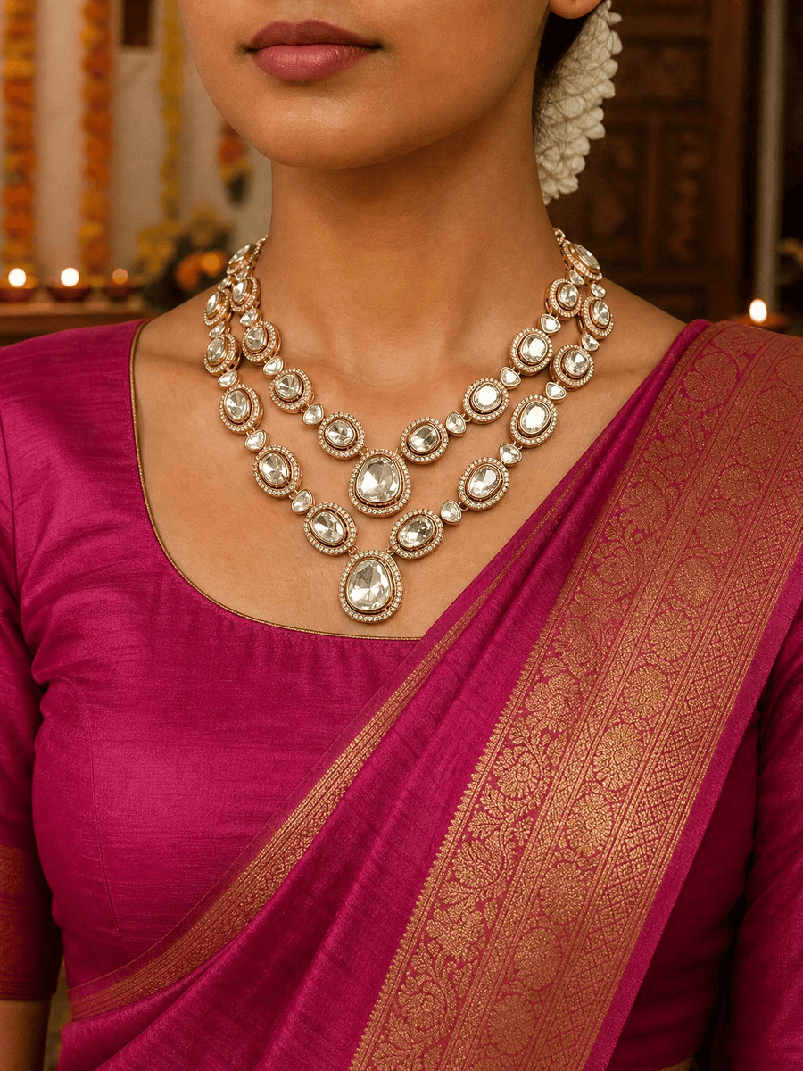 Tanvika Layered Necklace set