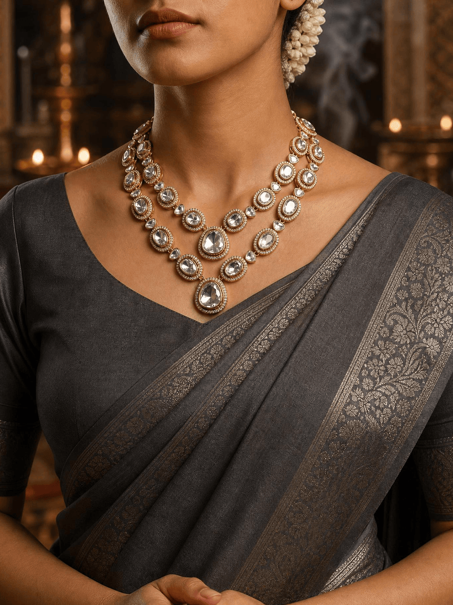 Tanvika Layered Necklace set