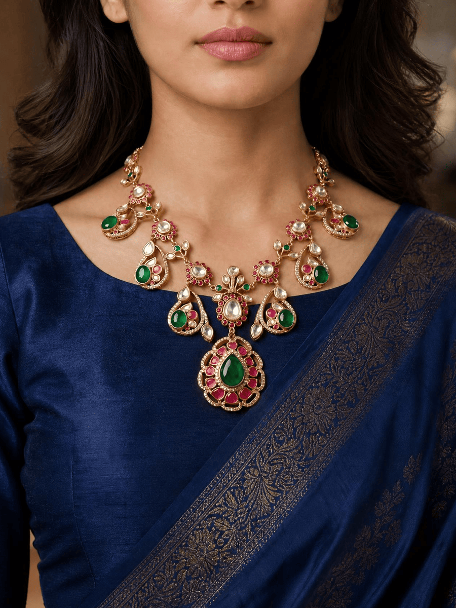 Aavya Long necklace set
