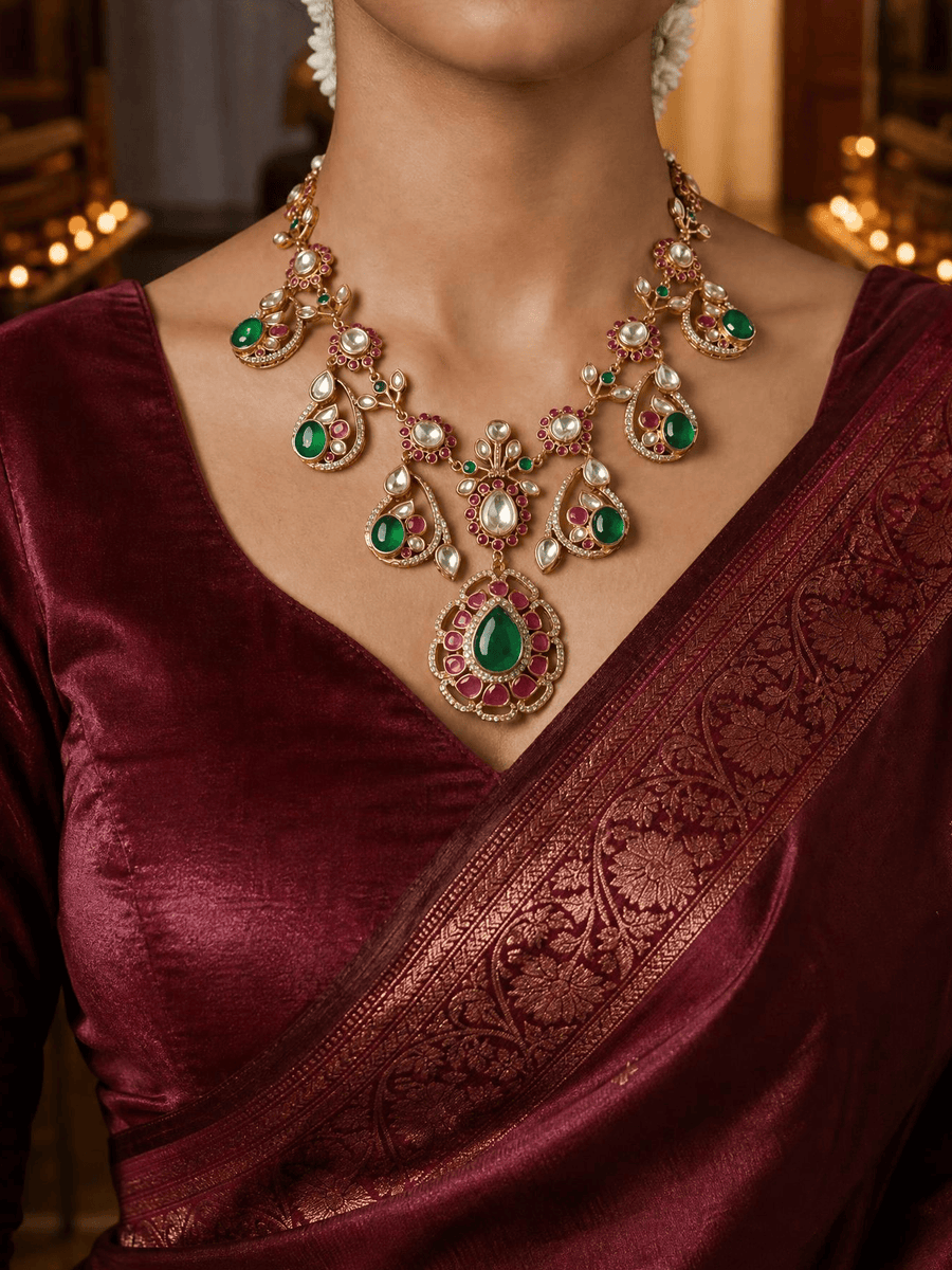 Aavya Long necklace set