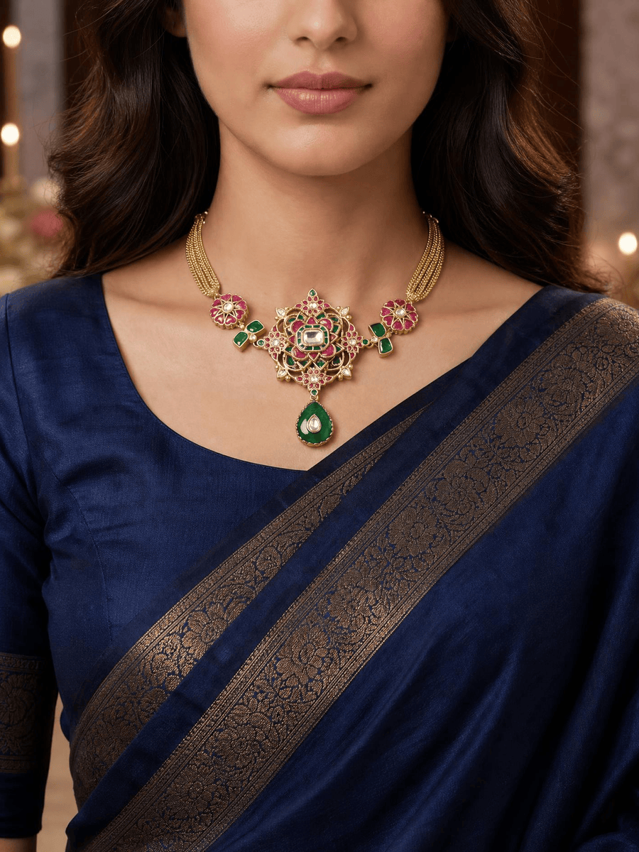 Zaira Long necklace set