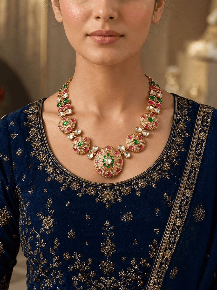 Ruvya Long necklace set