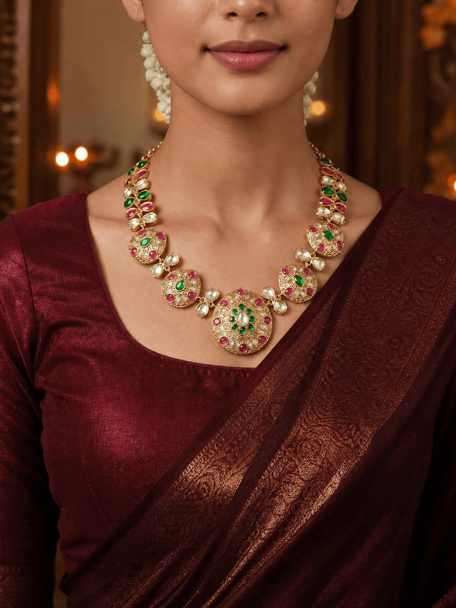 Ruvya Long necklace set