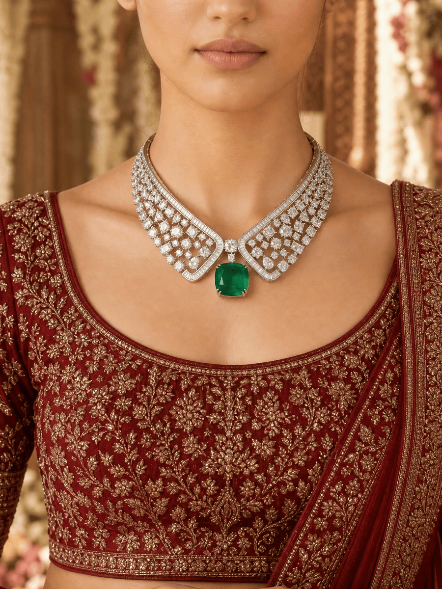 Tivya Choker necklace set