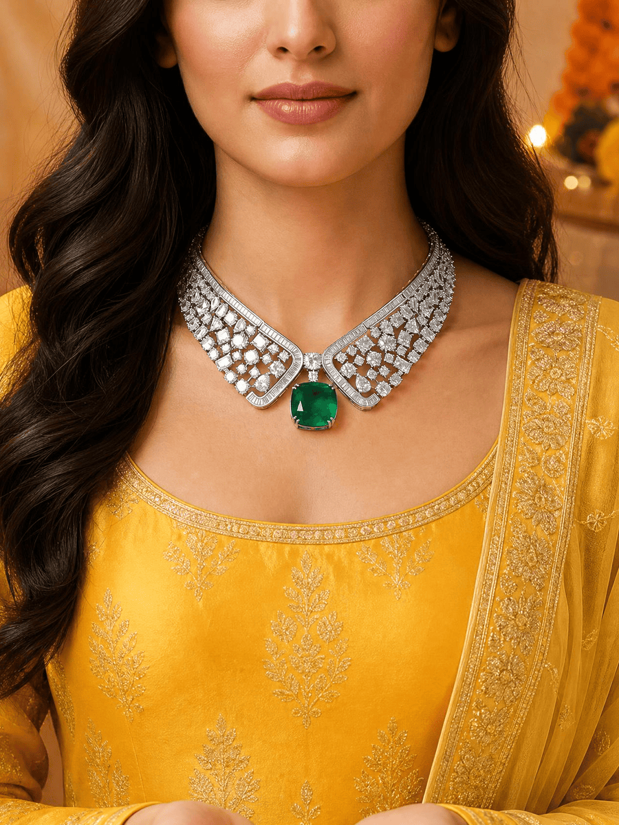 Tivya Choker necklace set