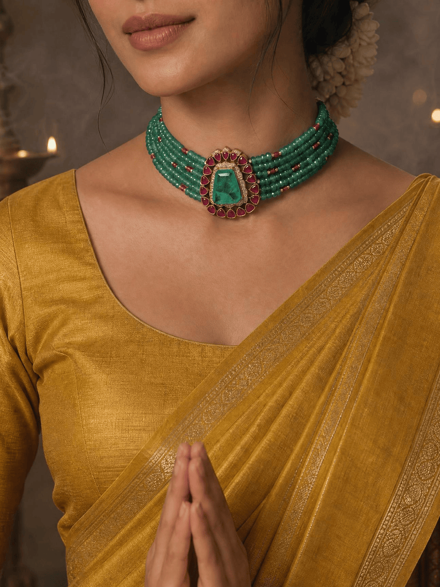 Meyvani Necklace Set