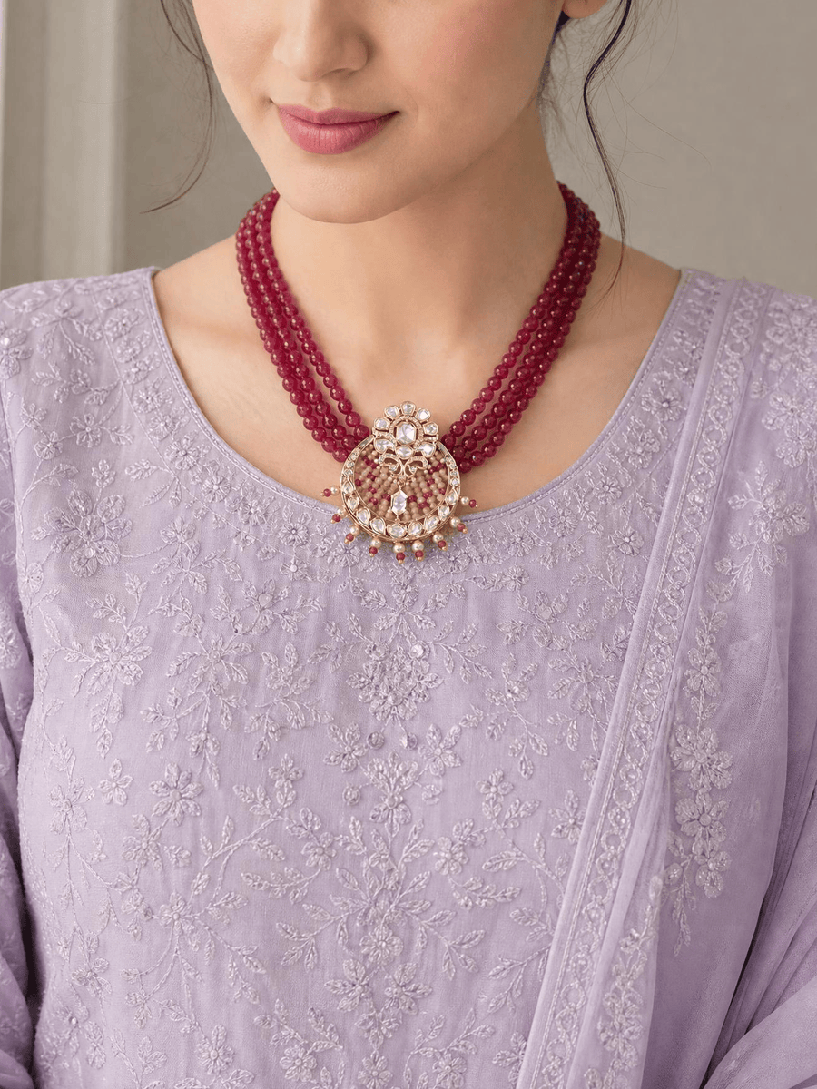 Zaavi Necklace Set
