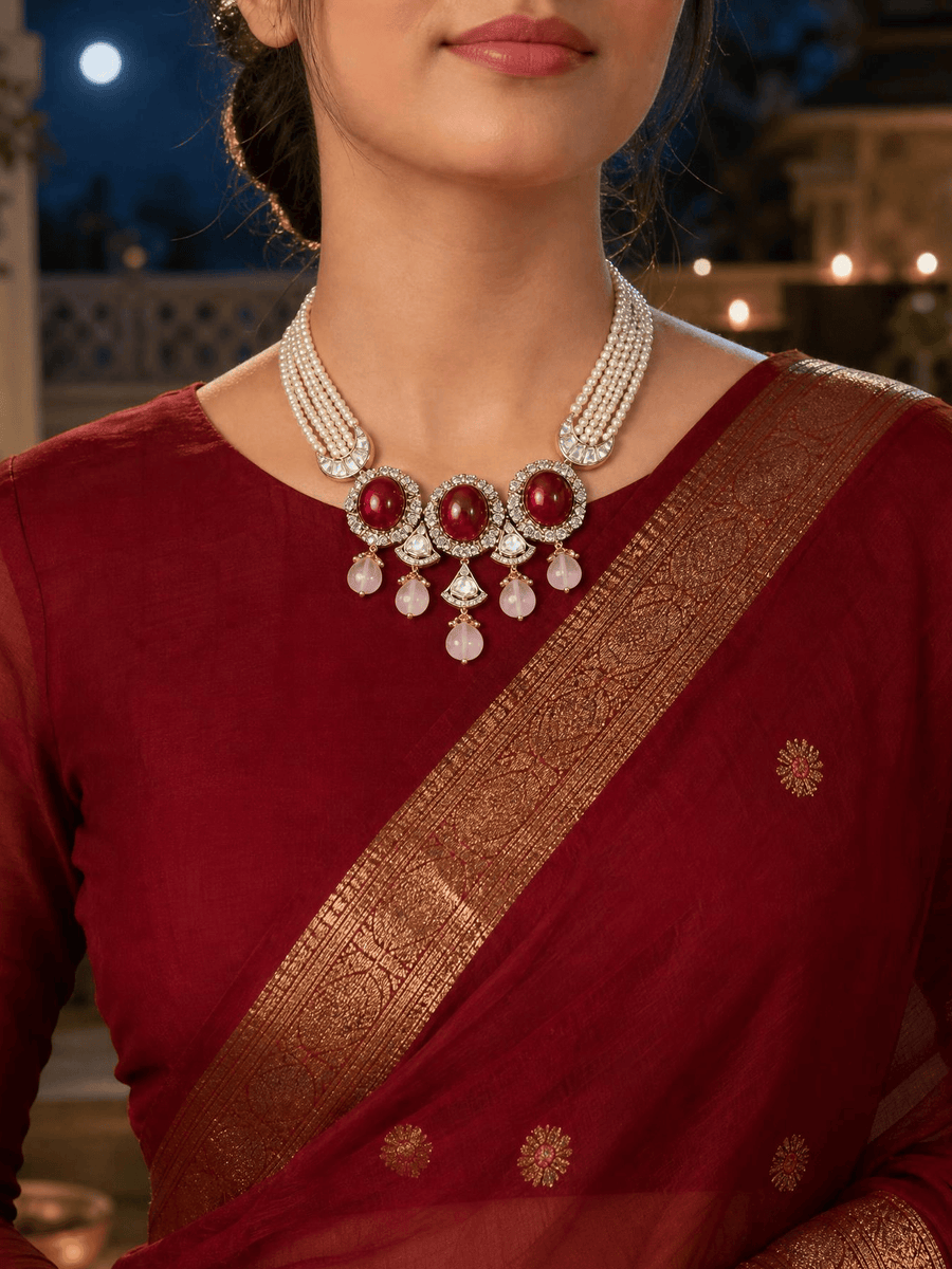 Leher Necklace Set
