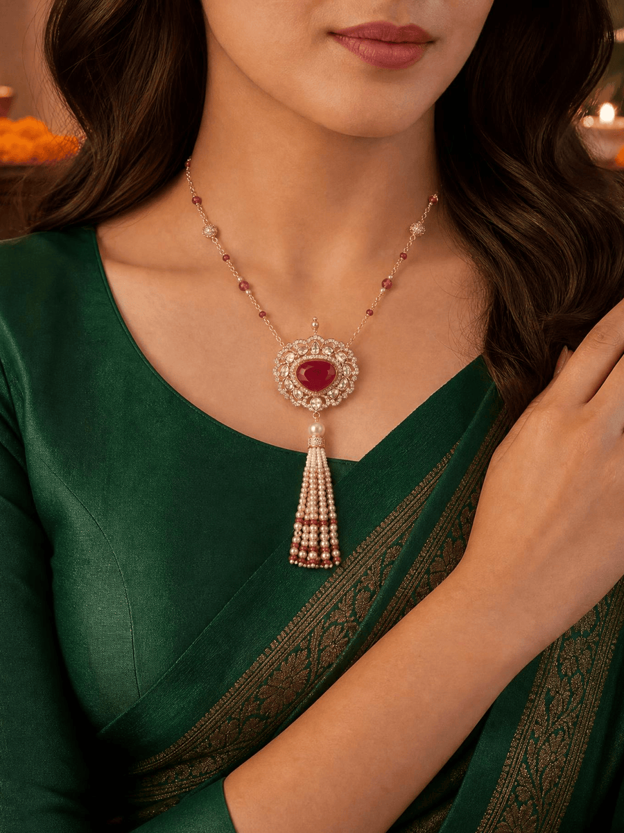 Diya Necklace