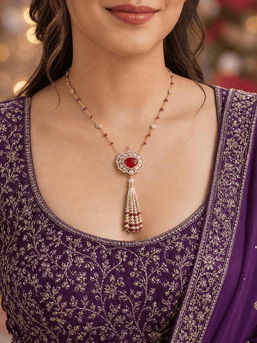 Diya Necklace