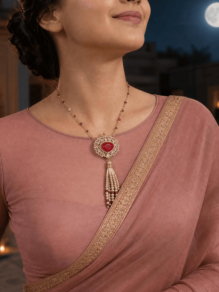 Diya Necklace
