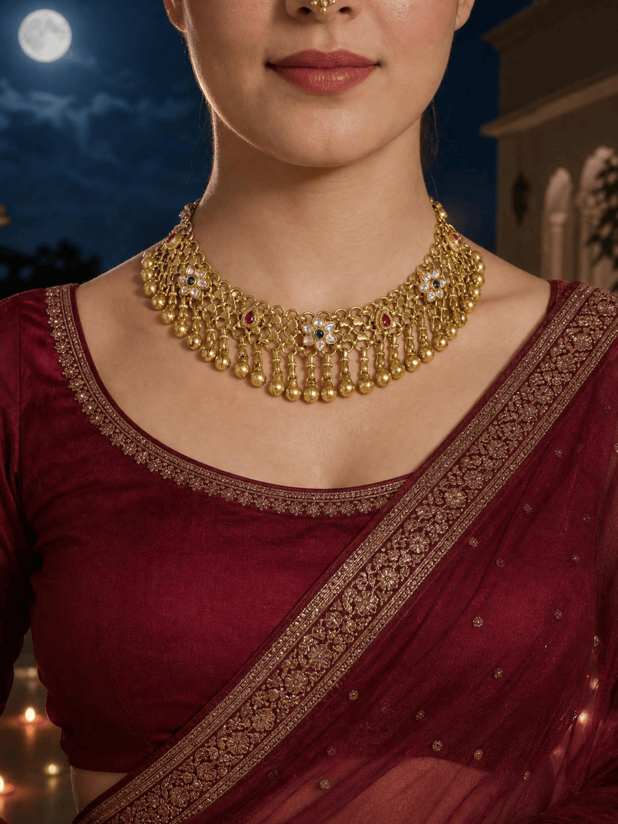 Bridal Kundan Jewelry Set