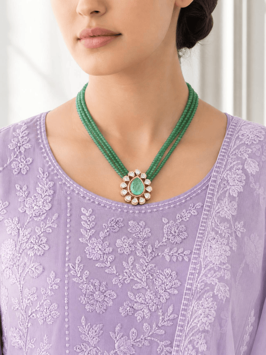 Delicate Royal Choker Set