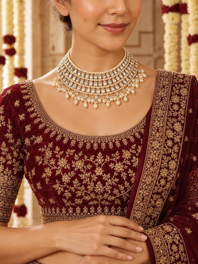 Frost Bloom Necklace Set