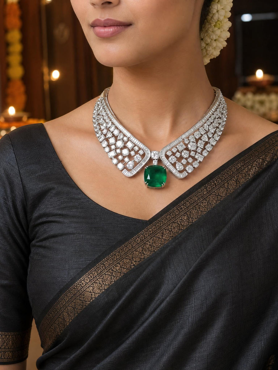Tivya Choker necklace set