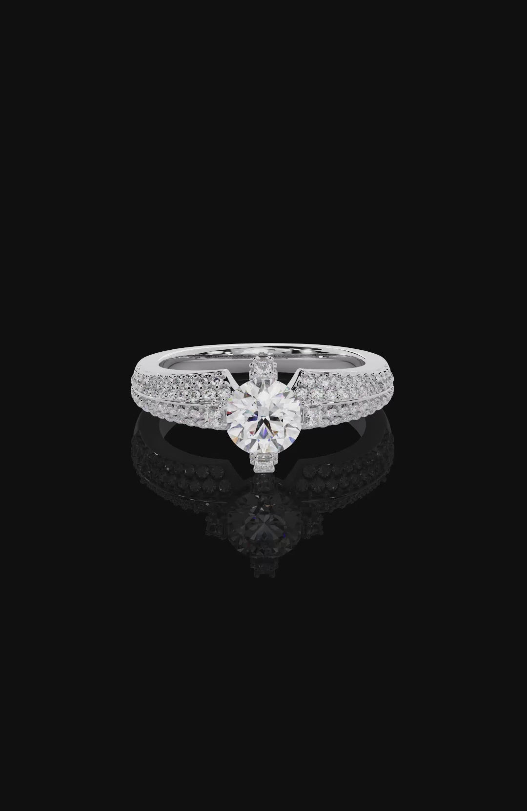 Majestic Solitaire Ring