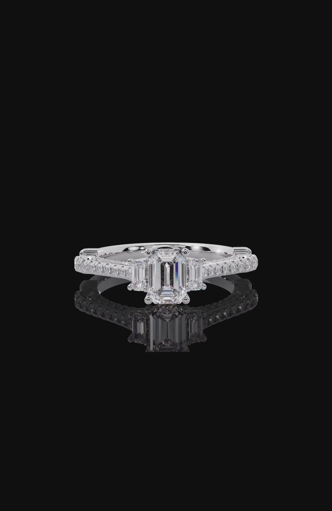 Tranquil Solitaire Ring