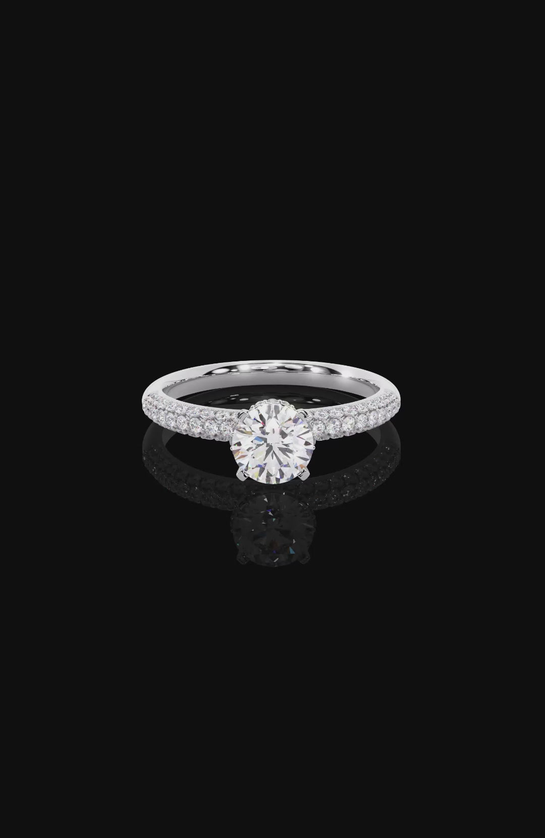 Elegance Halo Ring