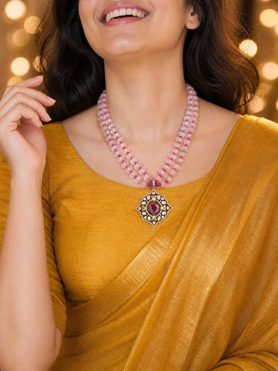 Blushing Bloom Necklace Set