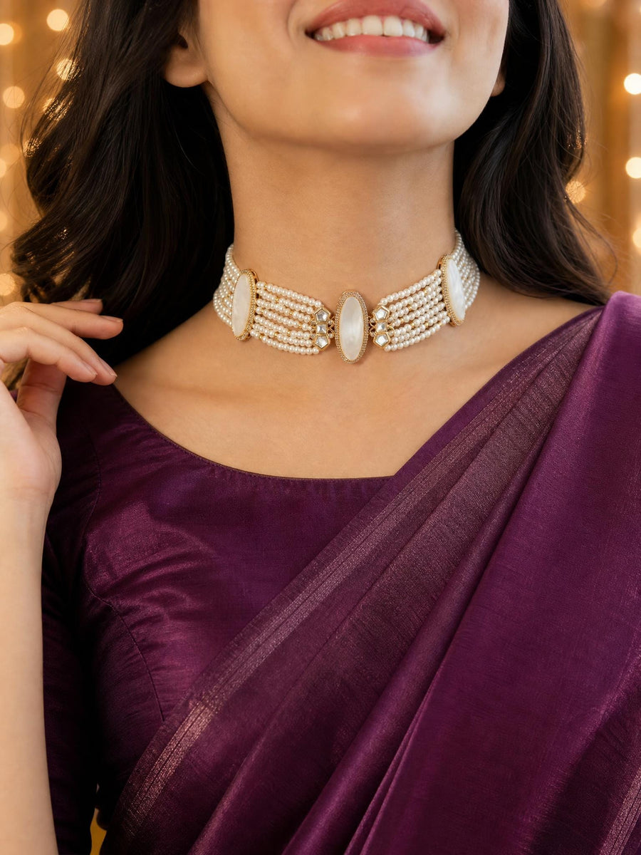 Cultural Indian Opulence Necklace Set