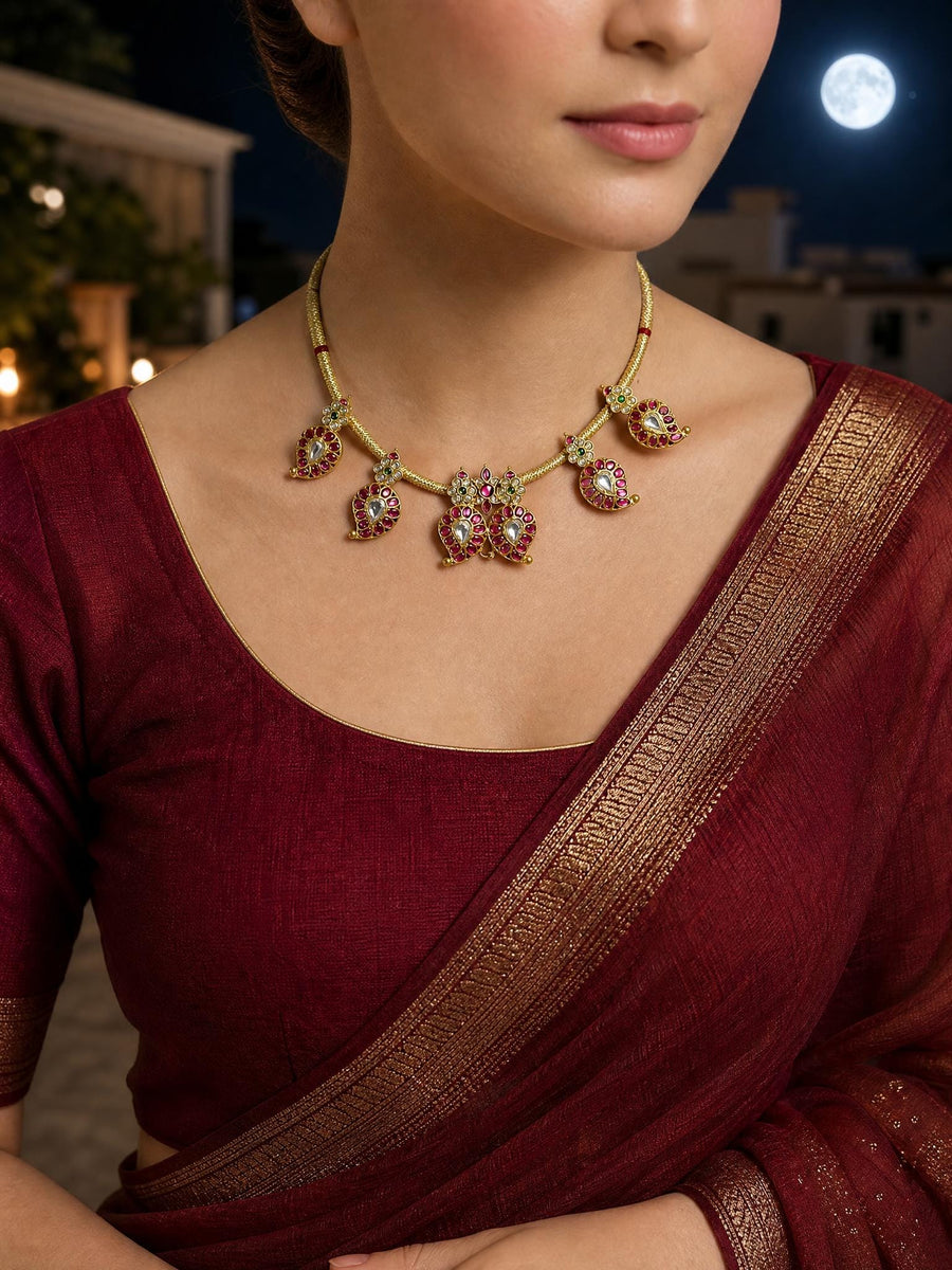 Nandini Pearl Drop Necklace