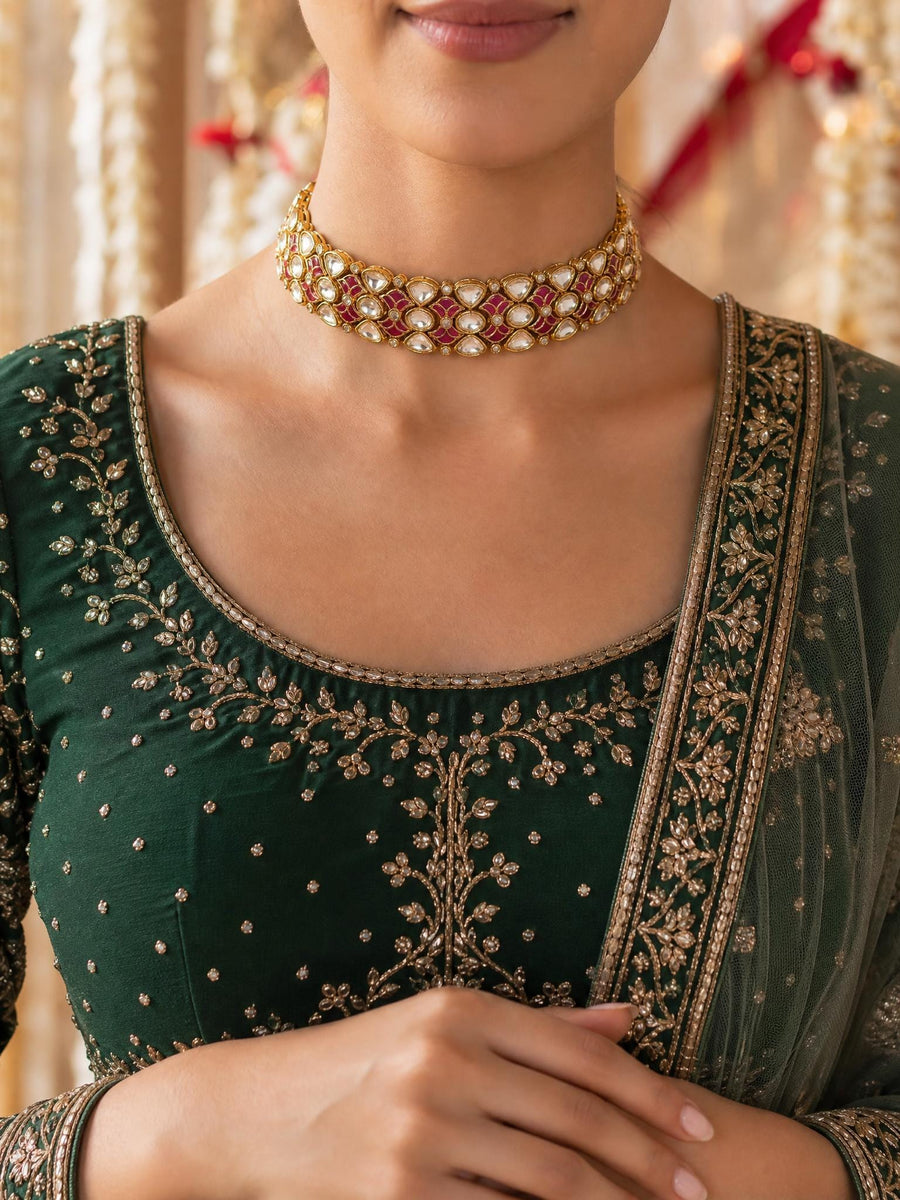 Veshaya Choker Necklace Sets