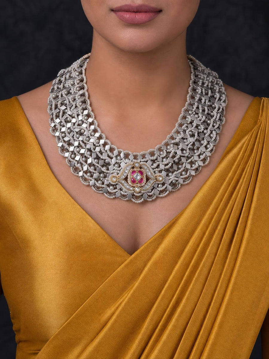 Orishael Oxidised Necklace
