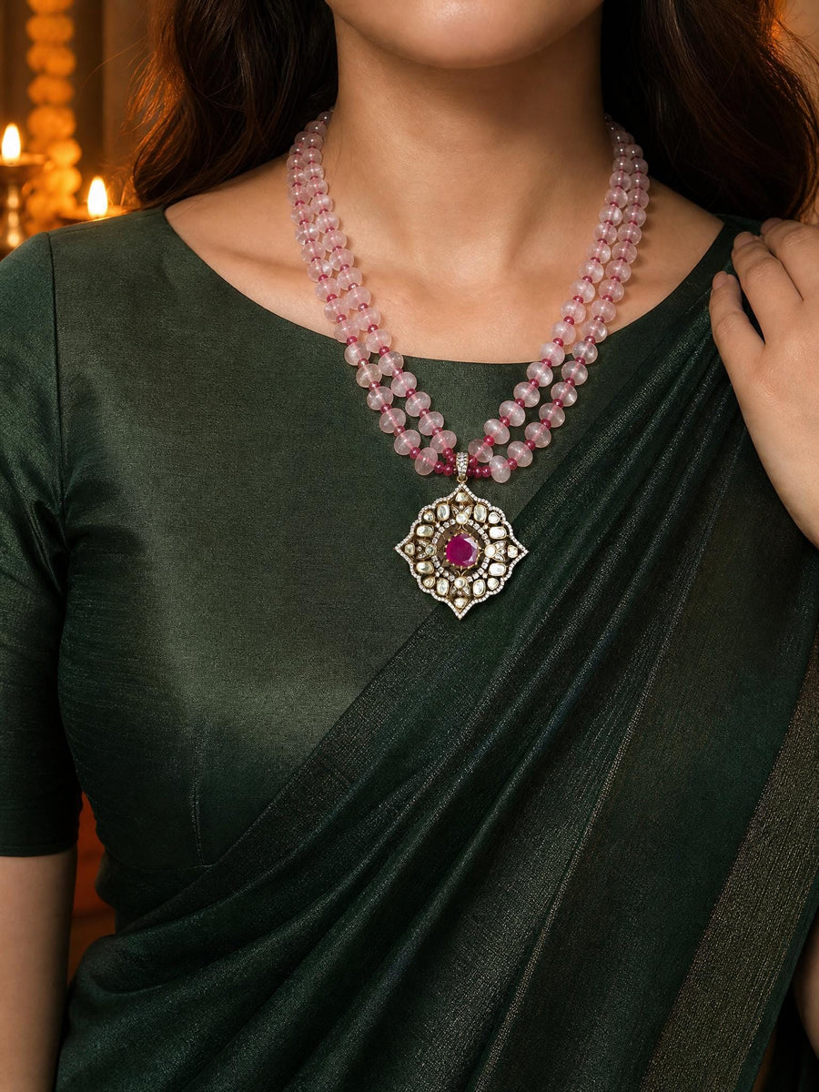 Blushing Bloom Necklace Set