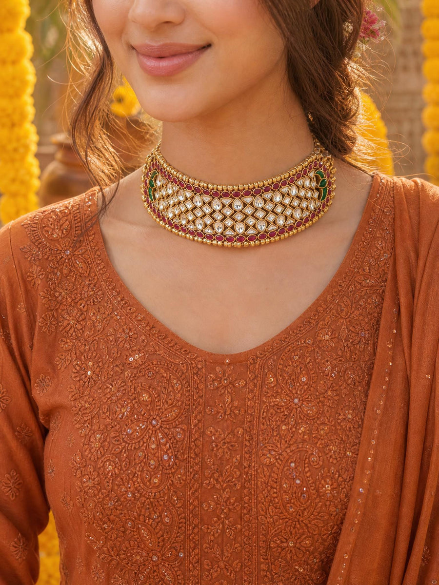 Sairya Choker Necklace Set