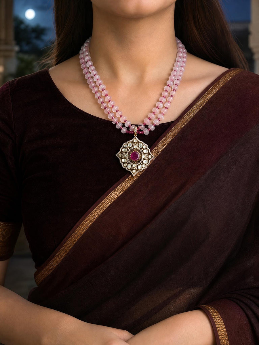 Blushing Bloom Necklace Set